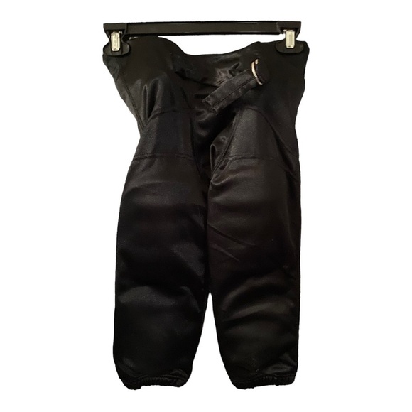 BLACK CHAMPRO YOUTH XL BASEBALL PADDED PANTS SHORTS SHINY BOYS EXTRA SMALL - Picture 4 of 8